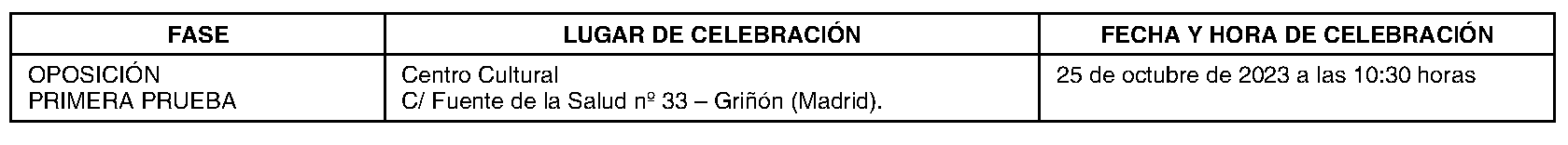 Imagen del artículo Ayuntamiento de griñón - Ayuntamiento de griñón (BOCM nº 2023-225)