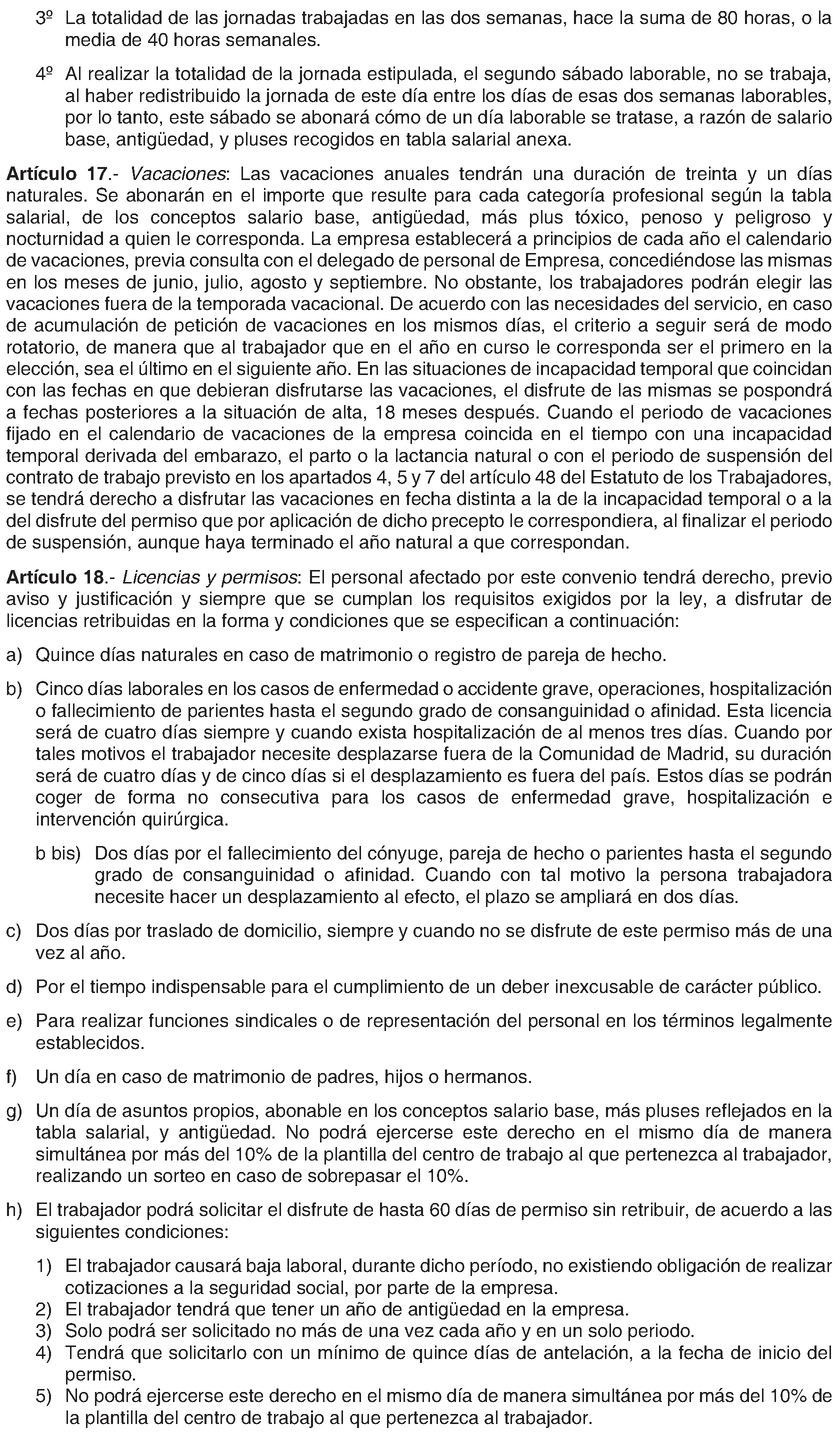 Imagen del artículo RESOLUCIÓN de 8 de noviembre de 2023, de la Dirección General de Trabajo de la Consejería de Economía, Hacienda y Empleo, sobre registro, depósito y publicación del convenio colectivo de la empresa Asal Facilities, S. L. U. (código número 28103571012023).