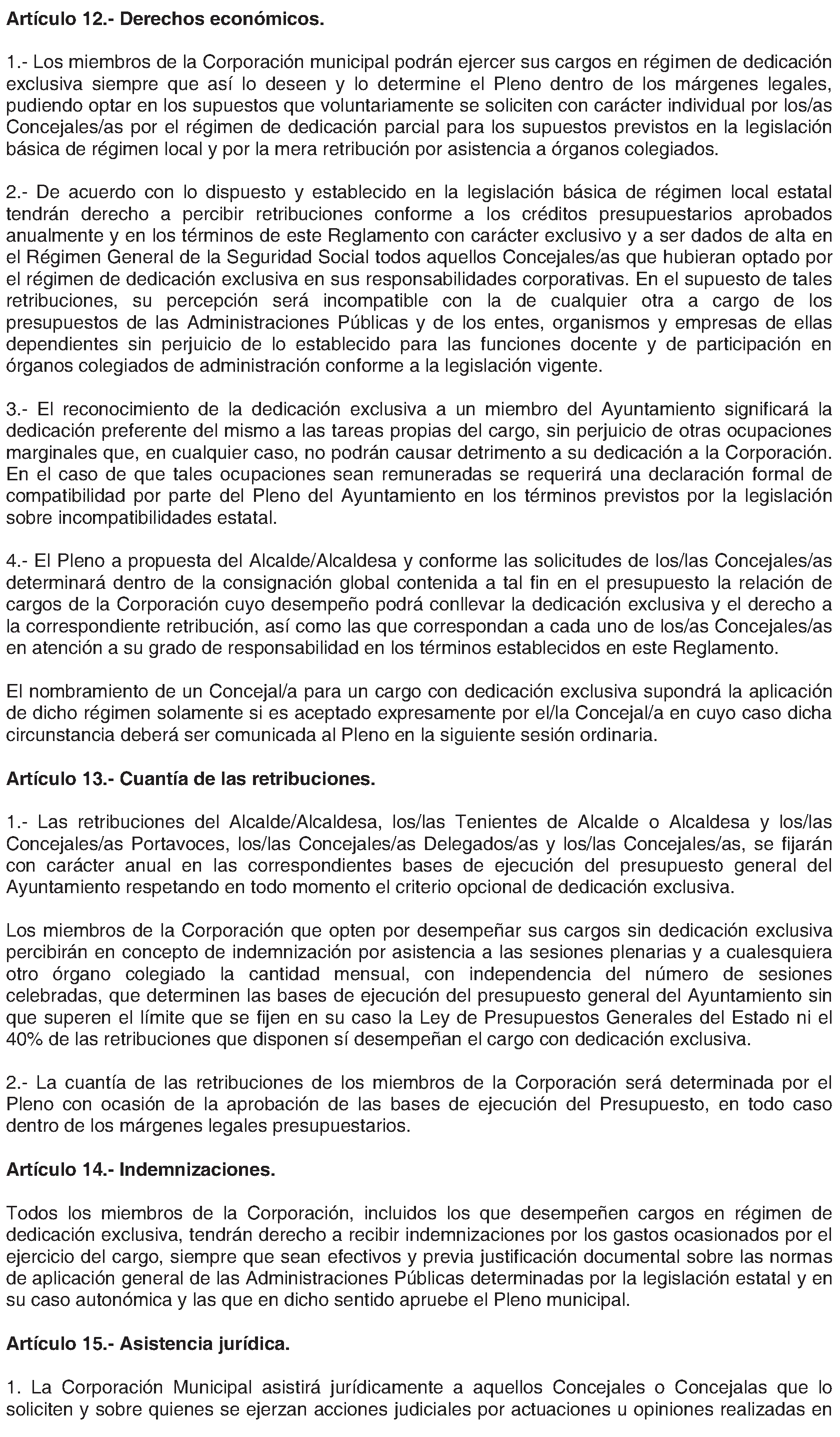 Imagen del artículo Alcalá de Henares. Organización y funcionamiento. Reglamento Orgánico Municipal