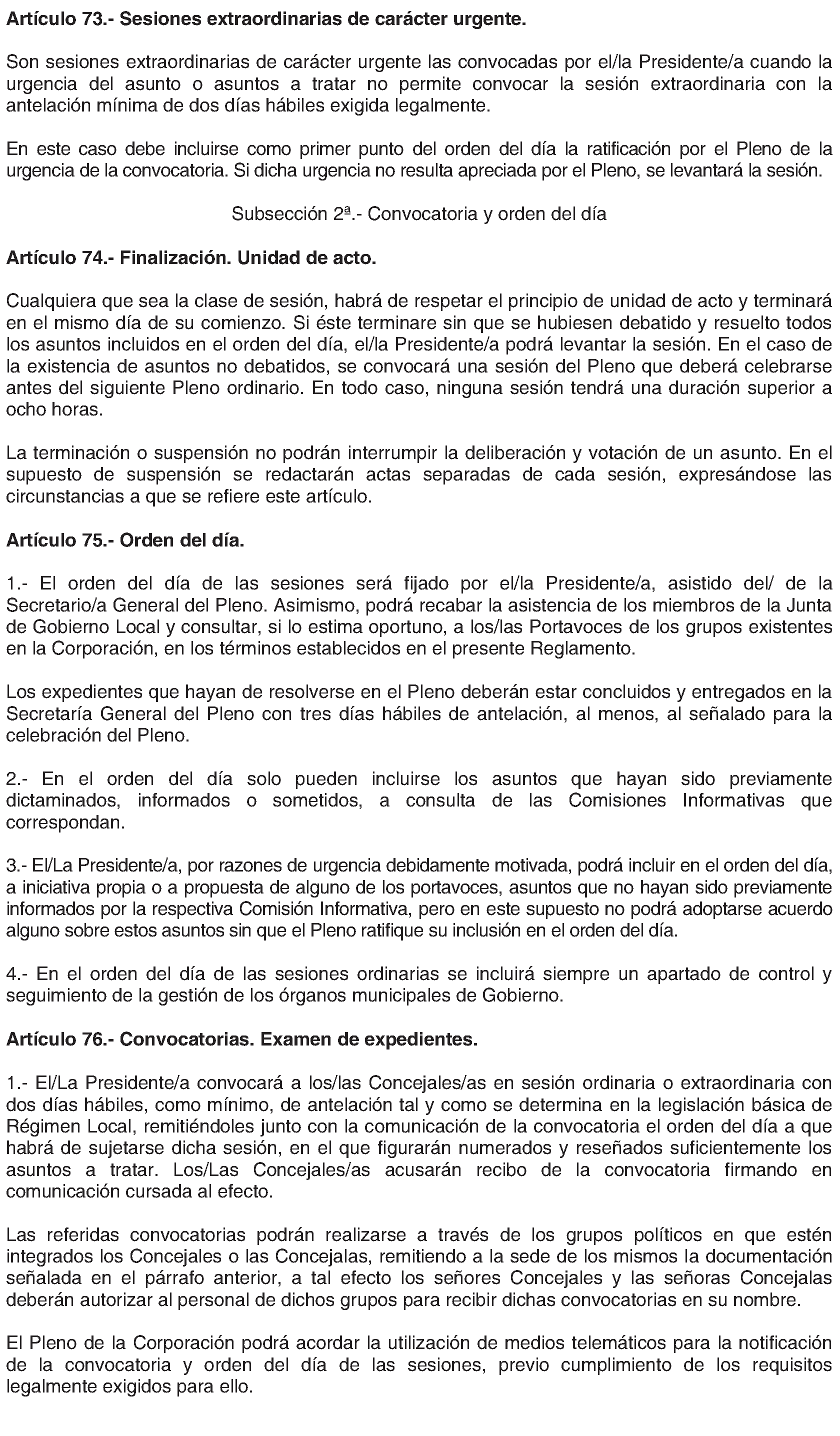 Imagen del artículo Alcalá de Henares. Organización y funcionamiento. Reglamento Orgánico Municipal