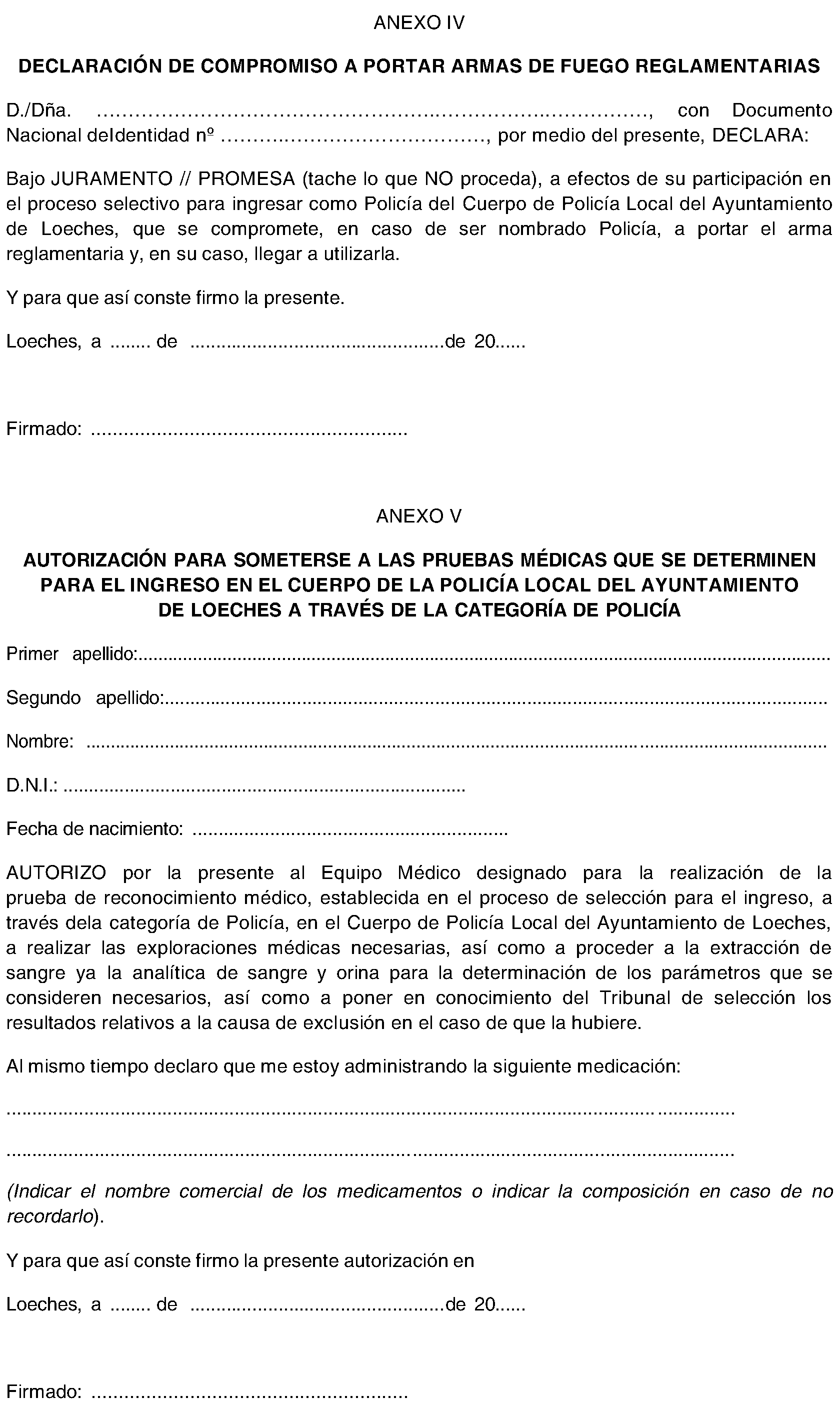 Imagen del artículo Loeches. Ofertas de empleo. Convocatoria proceso selectivo