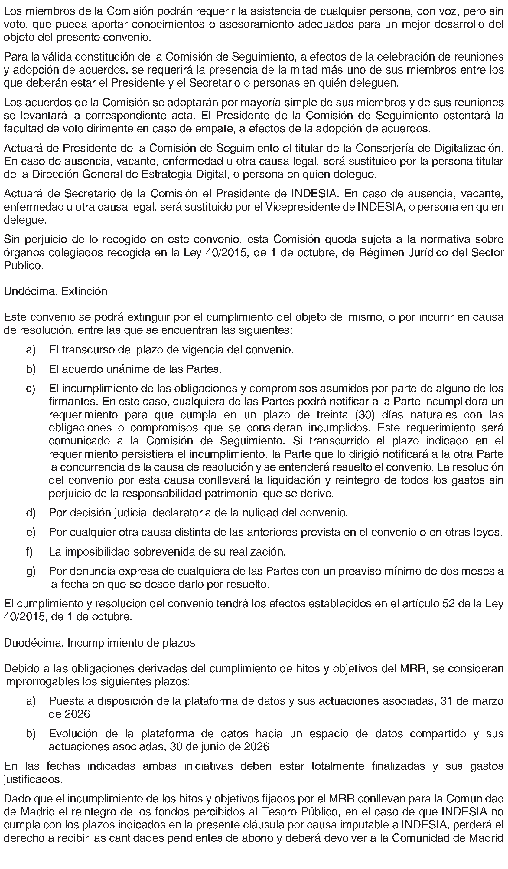 Imagen del artículo CONVENIO de colaboración de 21 de junio de 2024, entre la Comunidad de Madrid (Consejería de Digitalización) y la Asociación Industrial para el Impulso de la Economía del Dato y de la Inteligencia Artificial-INDESIA, para la ejecución conjunta del proyecto Cadena de Valor en Inteligencia Artificial, enmarcado en el programa de redes territoriales de especialización tecnológica en el marco del Plan de Recuperación, Transformación y Resiliencia, financiado por la Unión Europea-Next Generation EU.