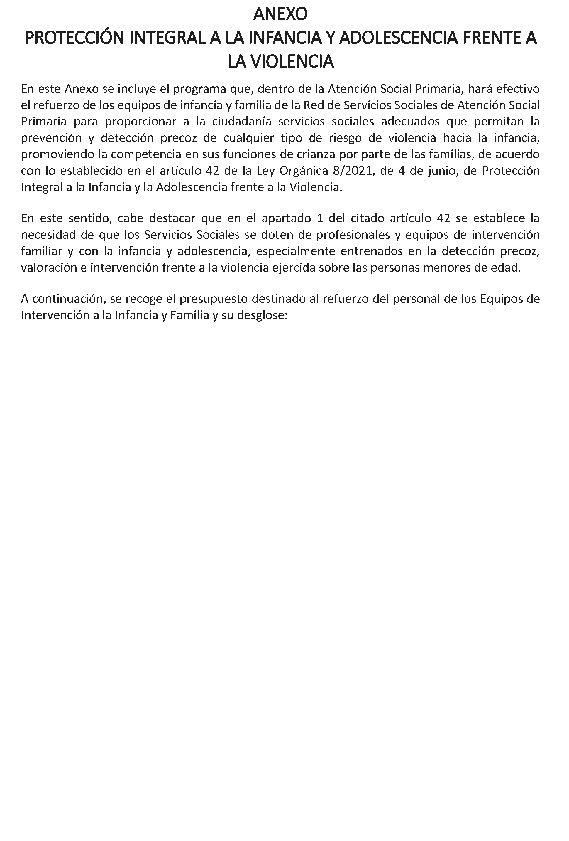 Imagen del artículo ADENDA de 2 de julio de 2024, de modificación del convenio de colaboración entre la Comunidad de Madrid, a través de la Consejería de Familia, Juventud y Asuntos Sociales, y la Mancomunidad de Servicios Sociales Las Cañadas, para el desarrollo de la Atención Social Primaria y otros programas por los Servicios Sociales de las Entidades Locales para el año 2024.