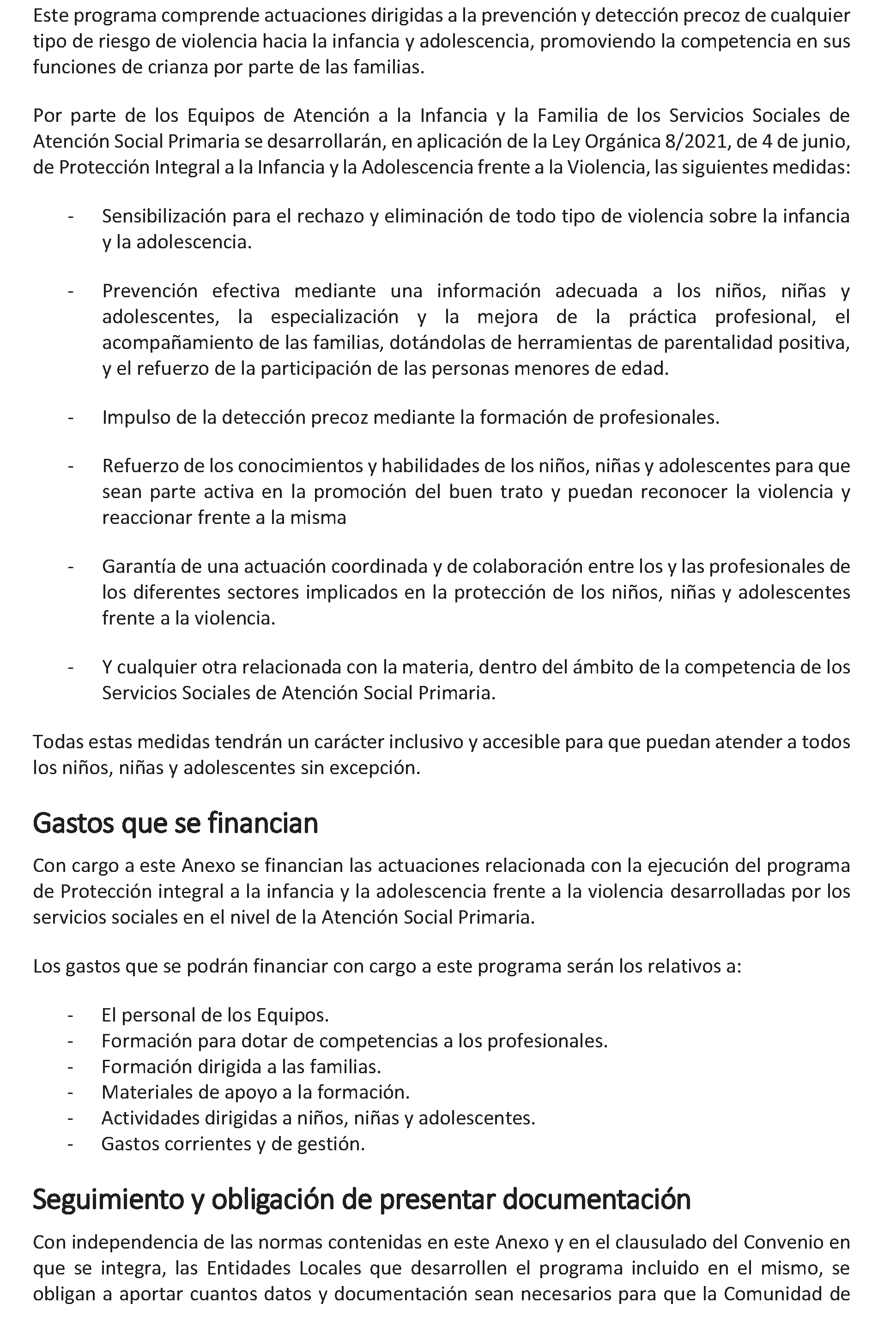 Imagen del artículo ADENDA de 2 de julio de 2024, de modificación del convenio de colaboración entre la Comunidad de Madrid, a través de la Consejería de Familia, Juventud y Asuntos Sociales y la Mancomunidad de La Encina para el desarrollo de la Atención Social Primaria y otros programas por los Servicios Sociales de las Entidades Locales para el año 2024.