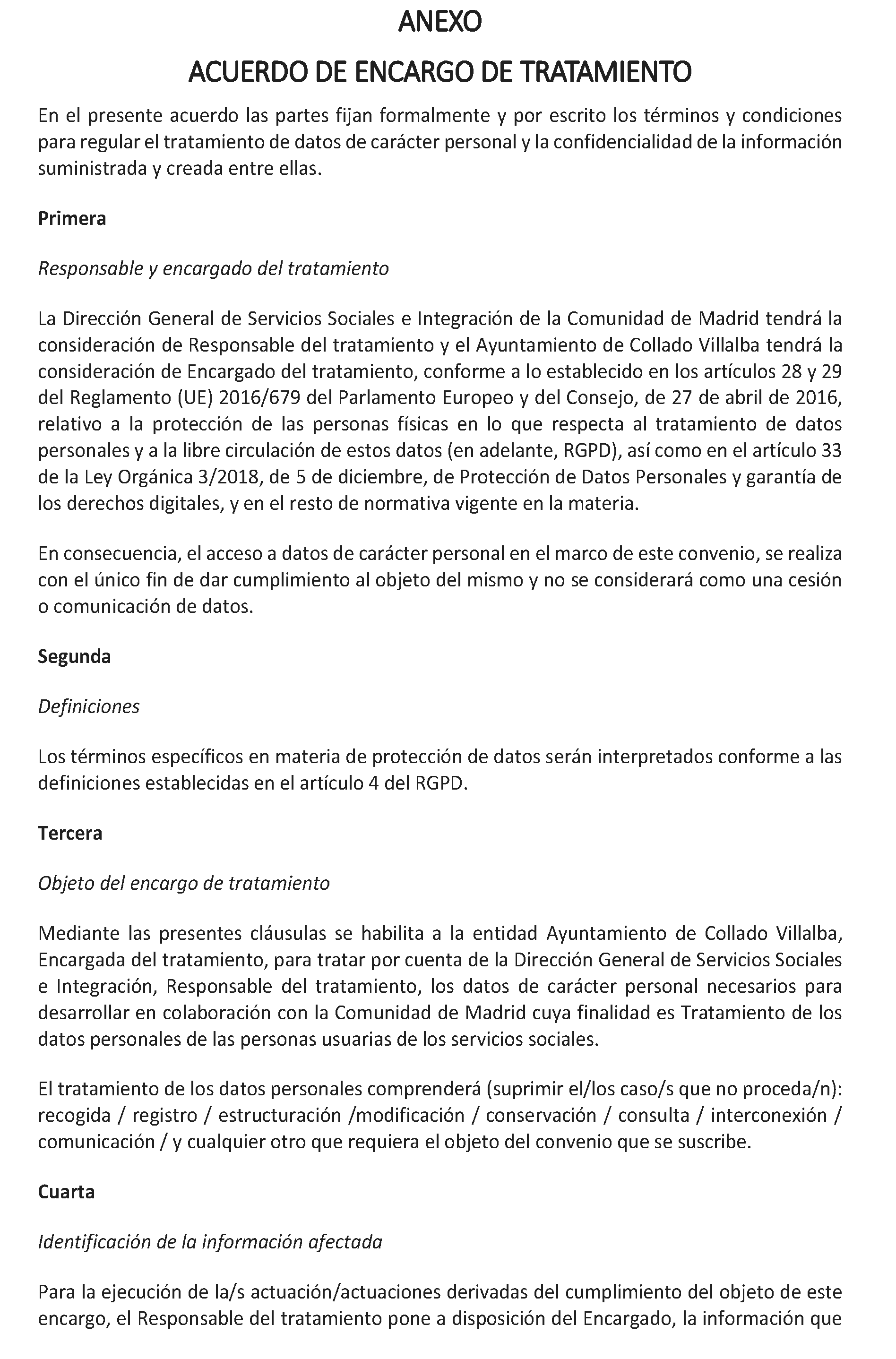 Imagen del artículo ADENDA de 4 de julio de 2024, de modificación del convenio de colaboración entre la Comunidad de Madrid, a través de la Consejería de Familia, Juventud y Asuntos Sociales y el Ayuntamiento de Collado Villalba para el desarrollo de la Atención Social Primaria y otros programas por los Servicios Sociales de las Entidades Locales para el año 2024.