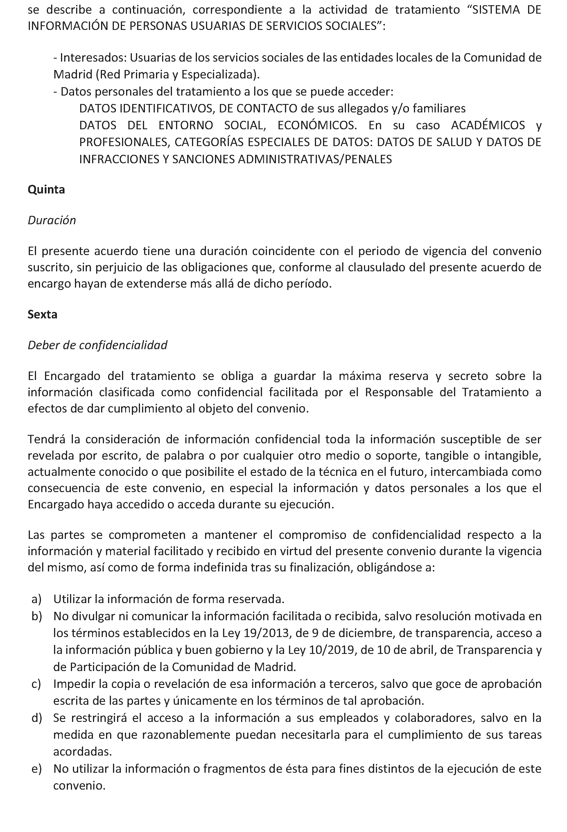 Imagen del artículo ADENDA de modificación de 4 de julio de 2024, del convenio de colaboración entre la Comunidad de Madrid, a través de la Consejería de Familia, Juventud y Asuntos Sociales y la Mancomunidad de Servicios del Suroeste de Madrid para el desarrollo de la Atención Social Primaria y otros programas por los Servicios Sociales de las Entidades Locales para el año 2024.