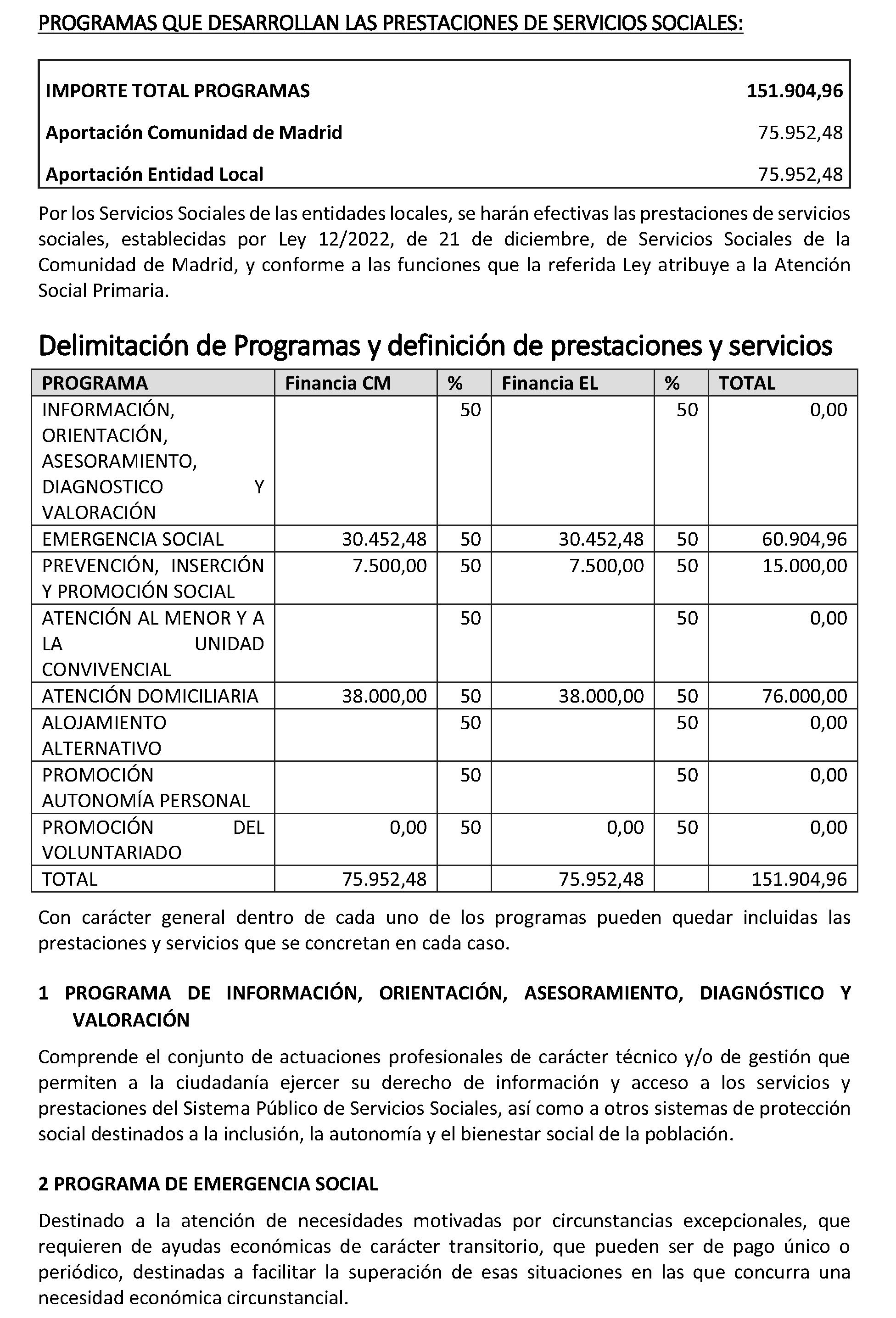 Imagen del artículo ADENDA de 4 de julio de 2024, de modificación del convenio de colaboración entre la Comunidad de Madrid, a través de la Consejería de Familia, Juventud y Asuntos Sociales y la Mancomunidad de Servicios Sociales Vega del Guadalix, para el desarrollo de la Atención Social Primaria y otros programas por los Servicios Sociales de las Entidades Locales para el año 2024.